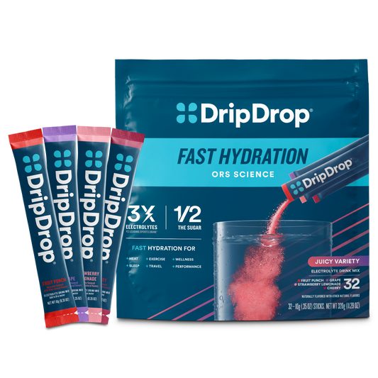 dripdrop-juicy-variety-pack-electrolyte-powder-8-oz-sticks-32-count-l2 Juicy_Variety_-_32ct_-_Transparent.png