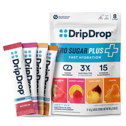 dripdrop-zero-sugar-plus-watermelon-tangerine-tropical-punch-raspberry-lemonade-16-oz-sticks-8-count-k7 Pouch_8ct_Front16ozSticks_VSPlus_Variety_A.png