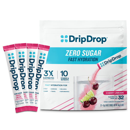 dripdrop-zero-sugar-cherry-limeade-electrolyte-powder-8-oz-sticks-32-count-l1 Zero_Cherry_Limeade_-_32ct_-_Transparent.png