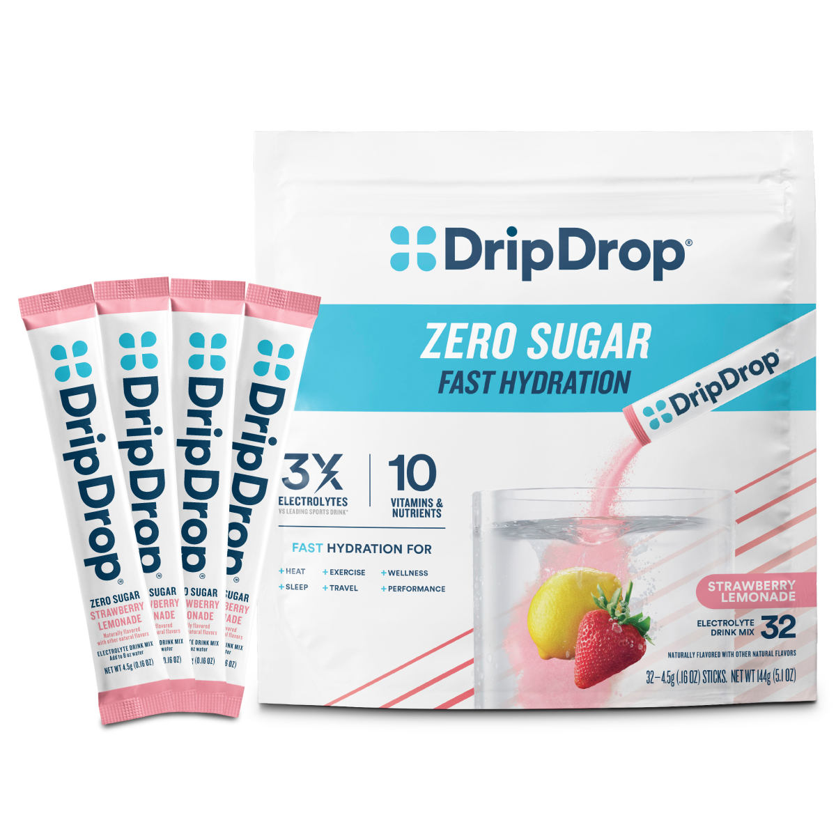 dripdrop-zero-sugar-strawberry-lemonade-electrolyte-powder-8-oz-sticks-32-count-k0 Zero_Strawberry_Lemonade_-_32ct_-_Transparent.png