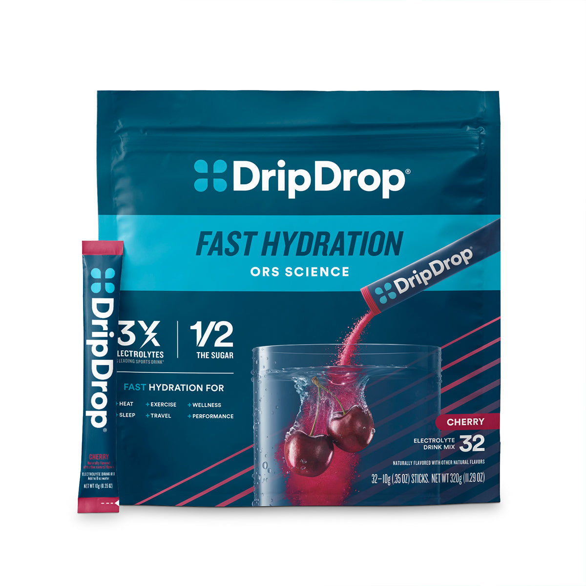 dripdrop-cherry-electrolyte-powder-8-oz-sticks-32-count-l2 eComm-OG-PDP_Hero_Cherry_1200x1200_2026_vFINAL.jpg